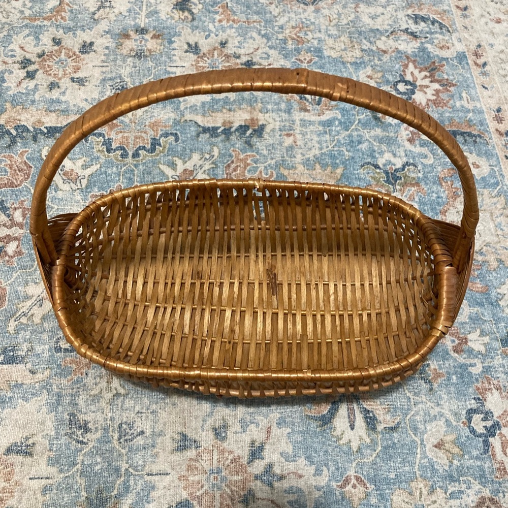 Gods eye design woven basket - Picture 4 of 4